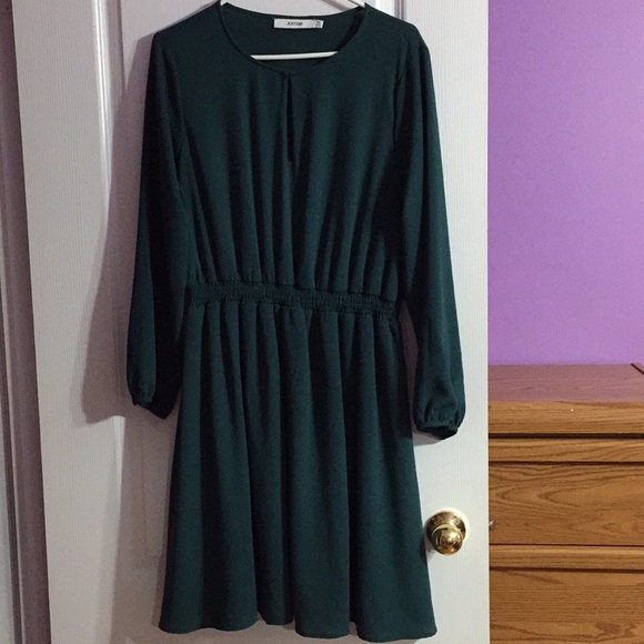 Smocked Sleeve Dress - Picture 6 of 8